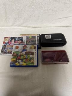 Nintendo 3DS レッド ソフト・ケース付きのサムネイル