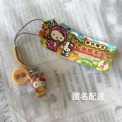 奈良限定 未開封 キティ 根付け ストラップ 鹿 - メルカリ