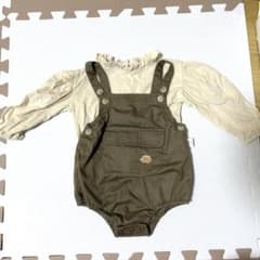 ベビー服 トップス サロペット セット アップ70cm バースデイのサムネイル