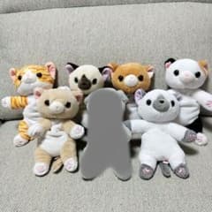 にゃんにゃんぱーく ぬいぐるみ 7匹 - メルカリ