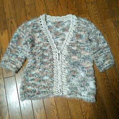 七分丈ニットカーディガン(値下げしました)のサムネイル