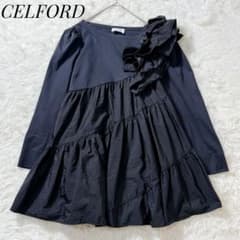 タグ付 CELFORD×HANAE MORI コラボ アシンメトリー チュニック タグ付 CELFORD×HANAE MORI コラボ アシンメトリー チュニック - メルカリ