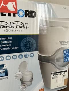 ポルタポッティPortaPotti エクセレンス 電動水洗式 ポータブルトイレ