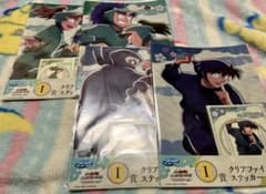 忍たま乱太郎 クリアファイル＆ステッカー I賞 4点セットのサムネイル