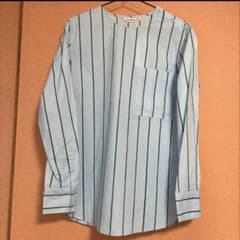 訳あり】 マリメッコ ストライプブラウス 38 marimekko タグ付 - メルカリ