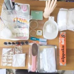 おまけ付き！15万円相当品！サロン品！JNEC3.2級ジェル初級ネイル検定セットのサムネイル
