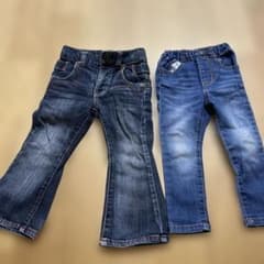 デニムパンツセット 74-80cmのサムネイル