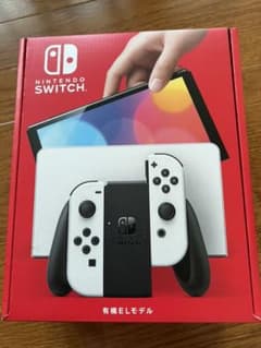 Nintendo Switch 有機EL最新モデル 任天堂スイッチ本体　ホワイトのサムネイル