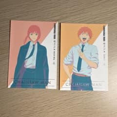 チェンソーマン ステッカー マキマ デンジ 2種セットのサムネイル