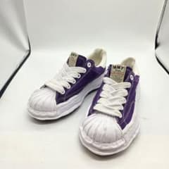 【極美品】ミハラヤスヒロ BLAKEY スニーカー 紫 37 23.5cm
