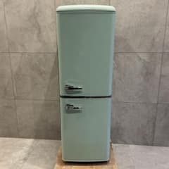 冷蔵庫 レトロ ミントグリーン 130L PRR-142D-LG 2024年製 - メルカリ