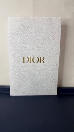 DIOR ショップ袋 紙袋 ホワイトのサムネイル