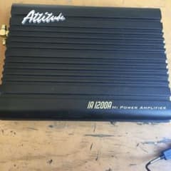最終価格Attitude IA1200Aハイパワーアンプ - メルカリ
