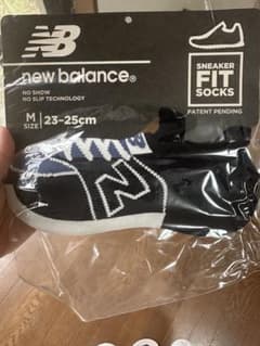 new balance ノーショウソックス Mサイズ 23-25cmのサムネイル