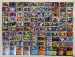 xy bw キラ　まとめ売り　100枚　ホロ キラのみ 100枚 ダブりなし 大量 まとめ売り セット ミラー ホロ レア