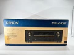 DENON AVR-X550BT AVアンプ 4K BT 5.2ch 未使用 - メルカリ