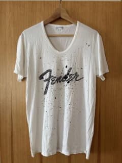 LAD MUSICIAN Fender スプラッタープリント Tシャツ Lのサムネイル