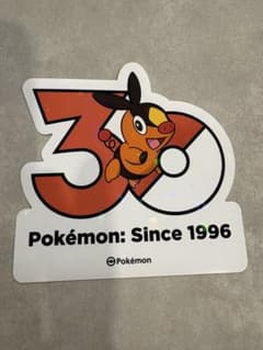 韓国限定 ポケモン 30周年記念 ステッカー ポカブ - メルカリ
