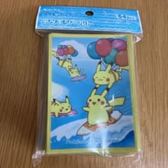 ポケカ デッキシールド なみのりピカチュウ 未開封のサムネイル
