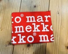 marimekko マリメッコ ロゴ ポーチ レッド ムック本のサムネイル
