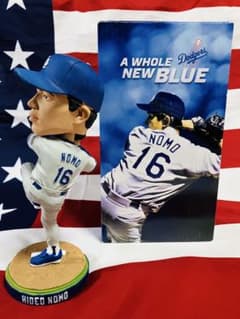 野茂英雄 2013年 ドジャースタジアム 球場配布 ボブルヘッド - メルカリ