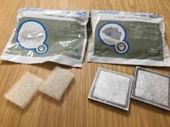 ＊ドリンクウェル＊ アクアキューブ用交換用活性炭フィルタとフォームフィルタのサムネイル
