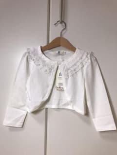 【新品未使用】カーディガン 女の子 【90cm】のサムネイル