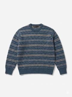 British Piper KOBA'C ウール100% ニット セーター Lのサムネイル