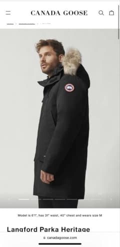 US仕様Canada Goose Langford Parka Heritageのサムネイル