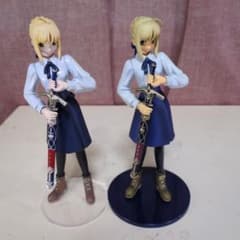 Fate stay night セイバー ガレージキットとフィギュアの2体のサムネイル