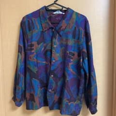 古着 柄シャツ ブラウスのサムネイル