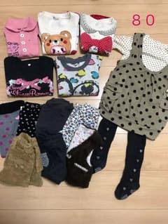 まとめ売り  女の子  ベビー 80のサムネイル