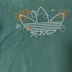 レア 80s adidas アディダス トレフォイルロゴ Tシャツ USA製のサムネイル