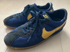 90s NIKE ナイロンコルテッツ ブルー 27cm ビンテージ - メルカリ