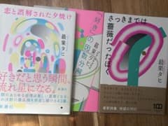 最果タヒ3冊　恋と誤解された夕焼け「好き」の因数分解さっきまでは薔薇だったぼく