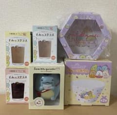 すみっコぐらし　郵便局　貯金箱　他グッズセット