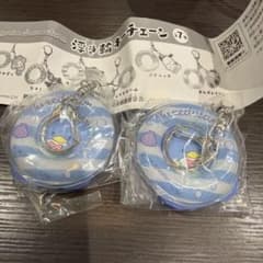 サンリオキャラクターズ 浮き輪キーチェーン タキシードサム 2個セットのサムネイル
