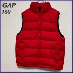 【良品】 GAP ギャップ 中綿ベスト 古着 キッズ 160