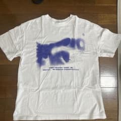 ホワイト Tシャツ 紫色プリントのサムネイル