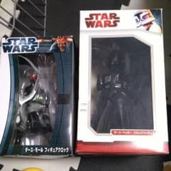 スターウォーズ　ダースモールフィギュアクロック＆ダースベイダーフィギュアクロックのサムネイル