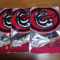 Tengu Brand BEEF STEAK JERKY BRISKET 3袋のサムネイル