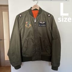 POLO RALPHLAUREN MA-1 Lサイズ　ジャケット　LG POLO RALPHLAUREN MA-1 Lサイズ ジャケット LG - メルカリ