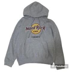 HardRockCAFE TORONTO プルオーバーパーカー 裏起毛 デカロゴのサムネイル