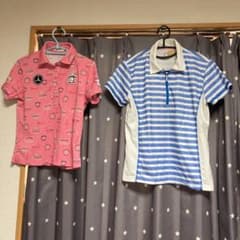 ゴルフウェア ポロシャツ(親子で２着セット)のサムネイル