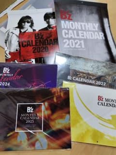 B'z Monthly Calendar 松本孝弘 稲葉浩志 月めくりカレンダー - メルカリ