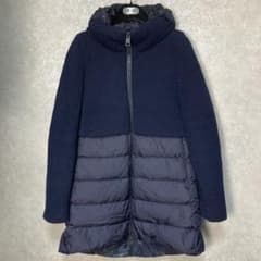 美品 HERNO ヘルノ ダウンコート 切替 ダブルジップ - メルカリ