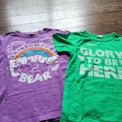 ミー様専用　ポップなTシャツ　2枚セットのサムネイル