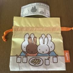 ミッフィー 巾着袋 イエローのサムネイル