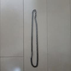 シルバー ロープチェーンネックレス 約60cmのサムネイル