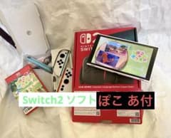 Nintendo Switch 2 本体 ぽこあ カセット付 箱あり - メルカリ